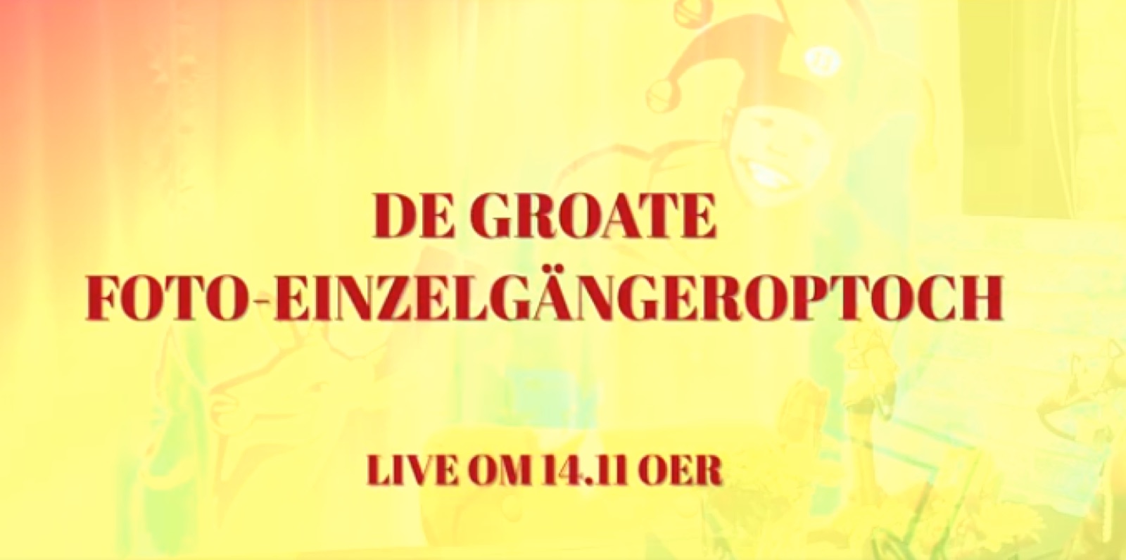 Groate Foto einzelgängeroptoch